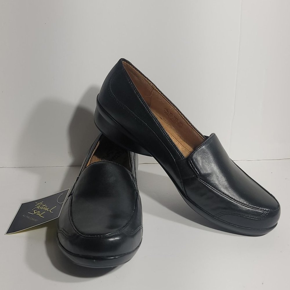 Soul Naturalizer Kacey Women's Flats Loafers Slip-on Black 9.5 Wide NWT NWOB